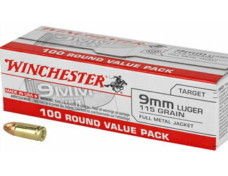 WIN USA 9MM 115GR FMJ 100/1000