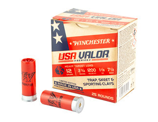 WIN USA VALOR 12GA 2.75" #7.5 25/250