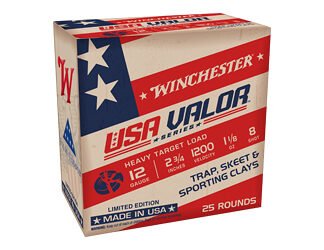 WIN USA VALOR 12GA 2.75" #8 25/250