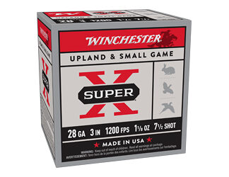WIN SUPERX 28GA 3" #7.5 25/250
