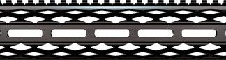 YHM BLACK DIAMOND M-LOK - FOREARM AR-15 RIFLE LENGTH