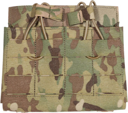 GREY GHOST GEAR DOUBLE 7.62 - MAG POUCH LAMINATE MULTICAM