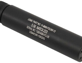 GUNTEC AR15 SLIP OVER FAKE - SUPPRESSOR BLACK