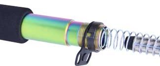 GUNTEC AR15 PISTOL BUFFER TUBE - KIT RAINBOW PVD COATED