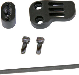 GUNTEC AR EXTENDED MAG CATCH - PADDLE RELEASE BLACK