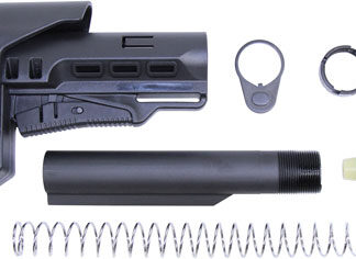 GUNTEC MULTI CAL COLLAPSIBLE - STOCK SET W/ADJ CHEEK RISER