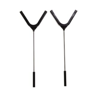 Allen EZ-Aim Clay Target Holder Holds 4.5" Clay Targets 2-Pack - Black