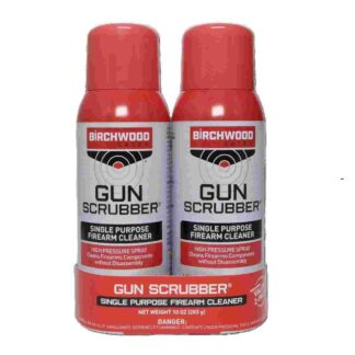 Birchwood Casey Gun Scrubber Firearm Cleaner- 10oz Aerosol 2-pack