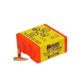 Berger Match Grade Hunting Bullets .30 cal .308" 175 gr VLD HUNTER 100/box
