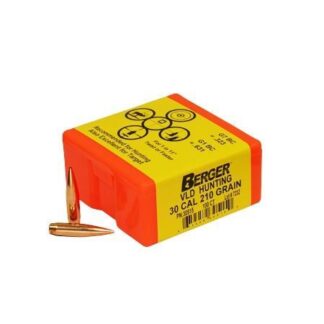 Berger Match Grade Hunting Bullets .30 cal .308" 210 gr VLD HUNTER 100/box