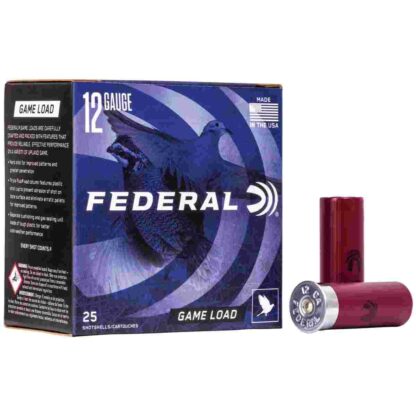 Federal Game-Shok Upland Game - Game Load - 12ga 2-3/4" 1oz. #7.5-Shot 25/Box