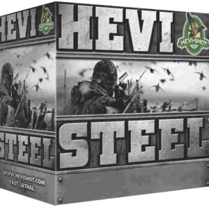 HEVI-Shot HEVI-Steel Shotshells 12 ga 3"  1-1/4 oz  1500 fps BBB 25/Box