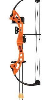Bear Archery Compound Youth Bow - Brave RH Orange