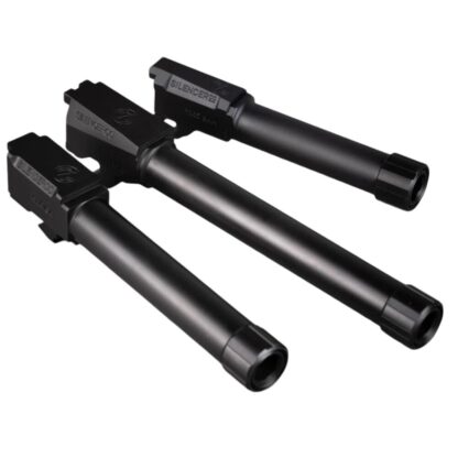 SilencerCo Threaded Barrel for Glock 23 40 S&W 9/16x24 4.5" Black