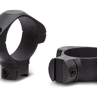 Konus 2-Piece Steel Riflescope Rings for Airguns & .22 Rails 1" Low - Black