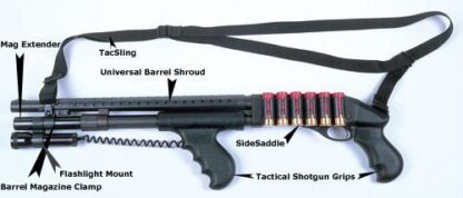 TacStar SideSaddle Shotshell Carrier - Rem .870 .1100 & .11-.87