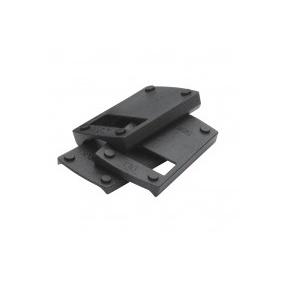 Leupold Deltapoint Pro Dovetail Aluminum Handgun Mount (Replaces Rear Iron Sight) S&W M&P Matte