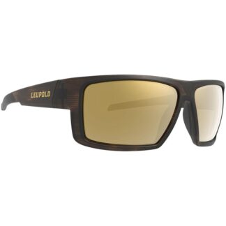Leupold Switchback Shooting Glasses Matte Tortoise with Bronze Mirror