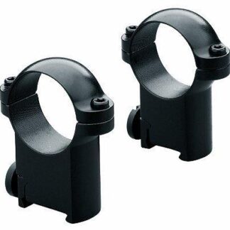 Leupold 2-Piece Solid Steel Ringmounts - Sako 30mm Super High Matte Black