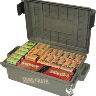 MTM Ammo Crate Utility Box Small 13"x9"x4.8" Army Green