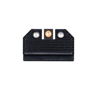 Night Fision Optics Ready Stealth Night Sight Set Orange Front Black Rear for Glock 43x MOS
