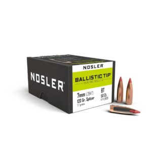 Nosler Ballistic Tip Hunting Bullets 7mm .284" 120 gr SBT-BTIP 50/ct