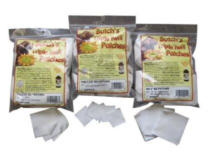 Pachmayr Butch's Triple Twill Patches 1 1/8" Triple Twill Patches - 1000/ct