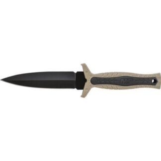 Smith & Wesson M&P Full Tang Fixed Blade Boot Knife 4 3/5" Blade Sand Black