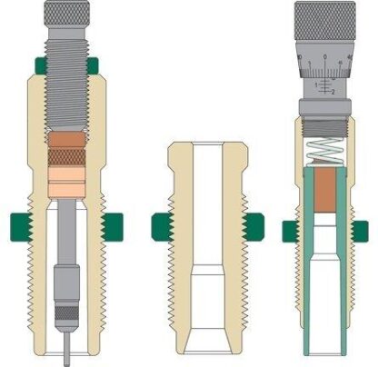 Redding Type S Match Bushing Neck Die Set .24 Nosler