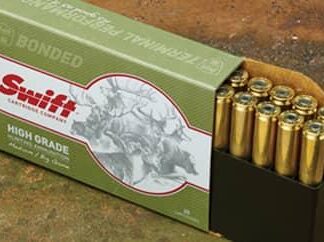 Swift A-Frame Rifle Ammunition 7mm Rem Mag 160 gr A-Frame 2899 fps 20/ct