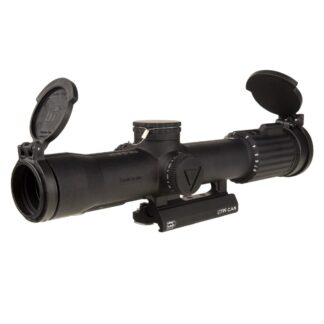 Trijicon SCO VCOG Rifle Scope 1-8x28 FFP Red MRAD Tree Illum. Black with Flipcaps