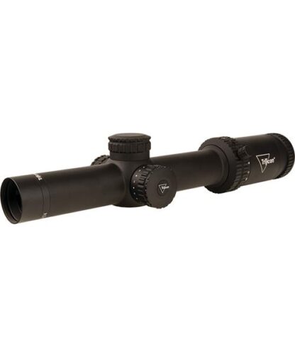 Trijicon Credo 1-6x24 (SFP) 30mm Rifle Scope w/Green BDC Segmented Circle .223 Low Capped Adjusters