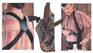 Uncle Mike's Sidekick Vertical Shoulder Holsters Fits 3-3/4" - 4 1/2" Brl Lg. Auto - RH