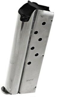 Ruger Officer Style SR1911 Stainless Steel Magazine  9mm Luger 7/rd