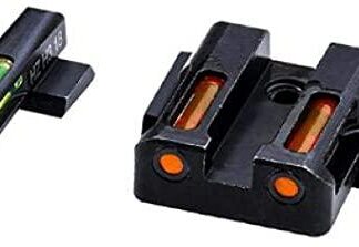 HIVIZ LiteWave H3 sight Orange/Green LitePipe/Orange front ring fits S&W Shield models