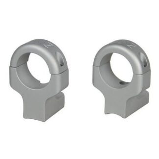 DNZ  Game Reaper 2     2-Piece Ringmount (2 screws) - 1" High Silver Fits Howa 1500 Mossberg 100ATR 4X4 MVP Weatherby Vanguard Remington 7007217227