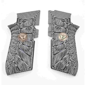 Wilson Combat EDC X9 Handgun Grips Aggressive Starburst Grey/Black