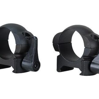 Weaver Grand Slam Leaver-Lok Top Mount Steel Scope Rings 1" Medium Matte