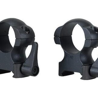 Weaver Grand Slam Leaver-Lok Top Mount Steel Scope Rings 1" X- High Matte