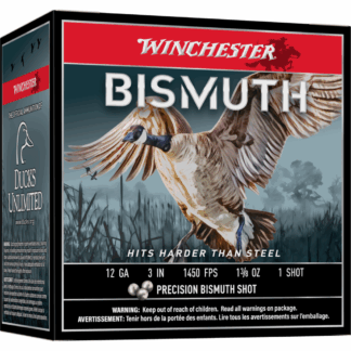 Winchester Bismuth Shotgun Ammunition 12ga 3" 1-3/8oz 1450 fps #1 25/ct