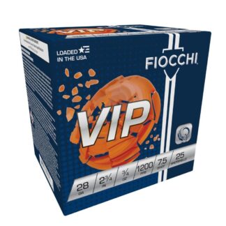 Fiocchi Exacta Target Loads  28 ga 2 3/4"  3/4 oz #7.5 1200 fps - 25/box