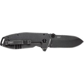 CRKT Squid Assisted Black Folding Knife Assisted Opening 2 3/8" Blade Black