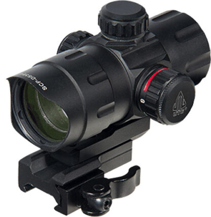 UTG RED DOT 4.0 MOA DOT 38MM - T-DOT RED/GRN W/INTEGRAL QD MT