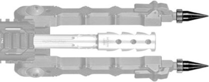ACCU-TAC SPIKE FEET SET FITS - SR5/BR4 BIPODS STEEL BLACK - Image 2