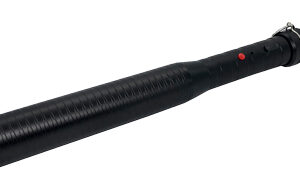 GUARD DOG TITAN METAL BATON W/ - TAC LIGHT 750K VOLTS BLACK