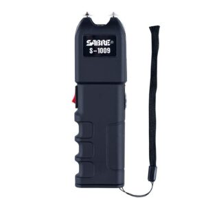 Sabre 2-in-1 Tactical Stun Gun with Anti-Grab Technology - 1.250 uC LED Flashlight