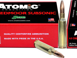 ATOMIC 6.5 CM 130GR SUBSONIC - HPBT 20RD 10BX/CS